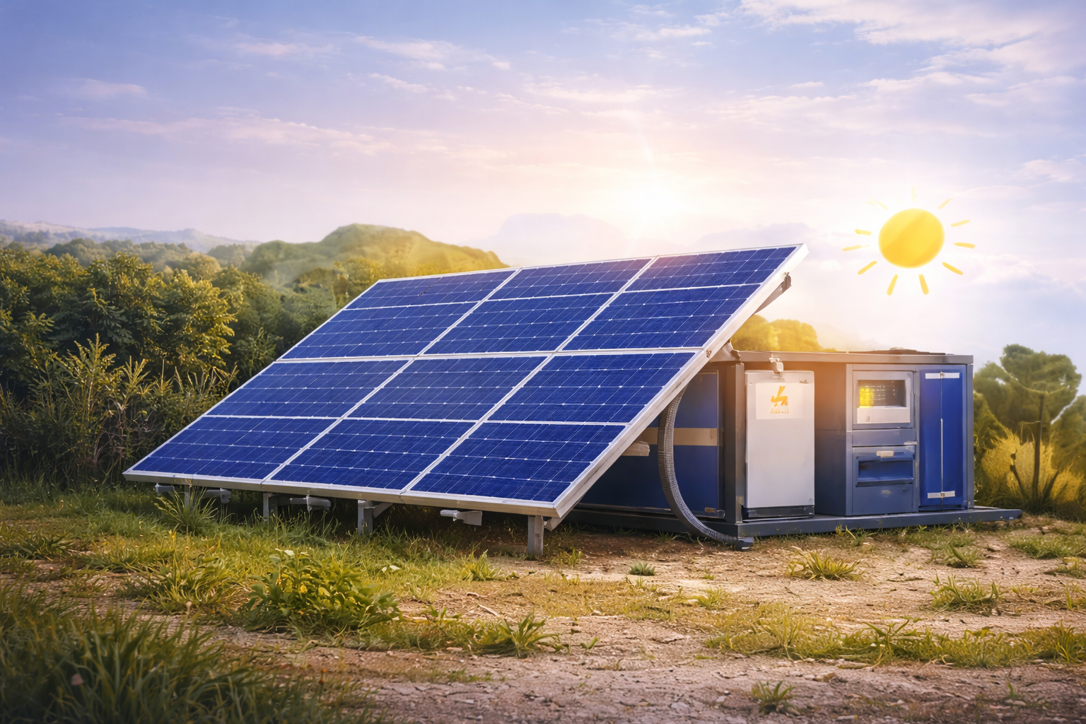 On-grid solar system