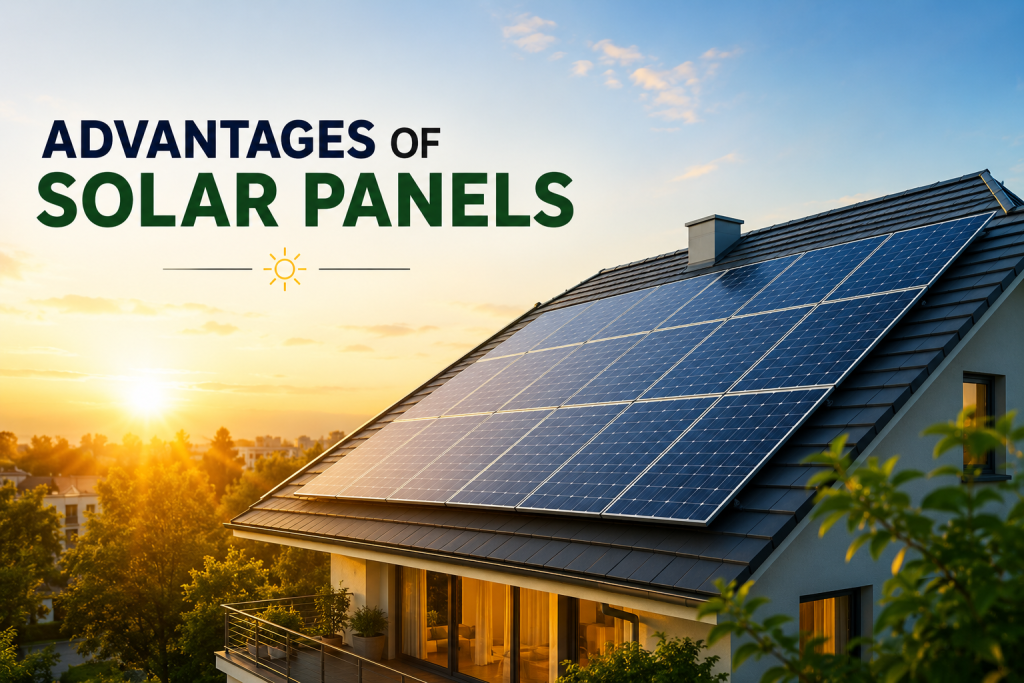 advantages of solar panels