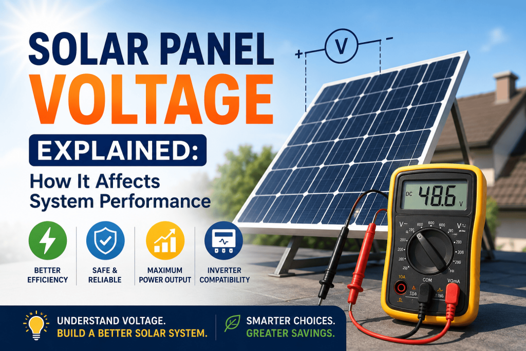 solar panel voltage